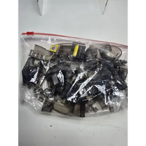 LEGO classic space Clear black PARTS LOT transparent