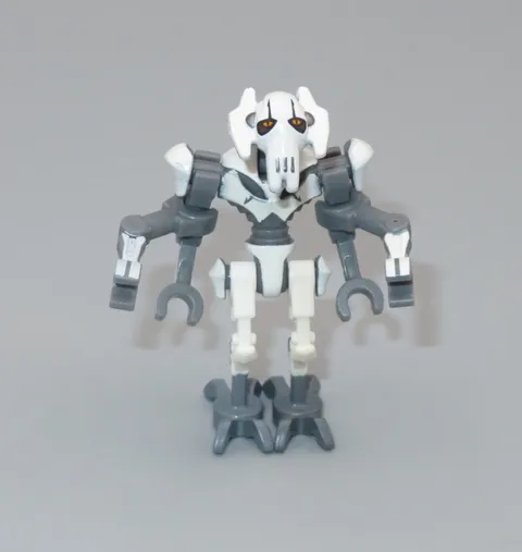 LEGO Star Wars General Grievous white minifigure 75040 75286 75199