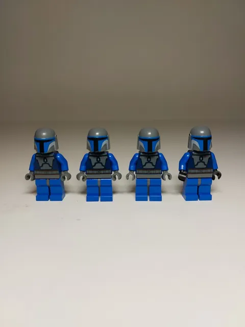 Lego Star Wars Mandalorian Minifigs sw0296 (×4) READ DESCRIPTION