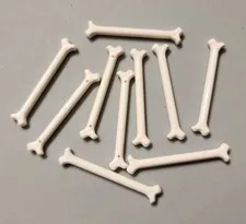 NEW LEGO® 10 White Bones Long Animal Weapon Halloween Pet Zoo Skeleton  Skulkin