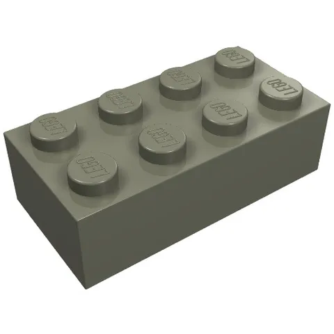 LEGO Part 3001 - Dark Gray Brick 2 x 4