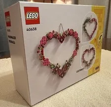 LEGO 40638 Decorative Heart Valentine’s Day Wall Decor Sealed New Retired