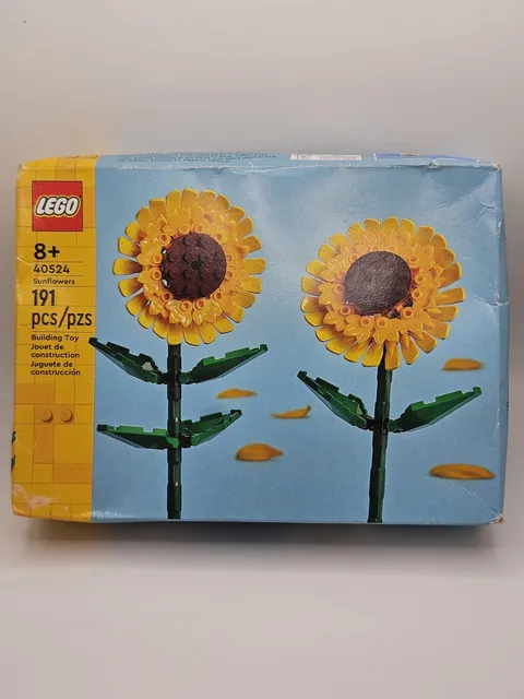 LEGO Botanicals: Sunflowers (40524) New & Sealed - See Pics! -MB