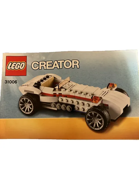 LEGO Creator 31006 Car Instructions Only No Bricks