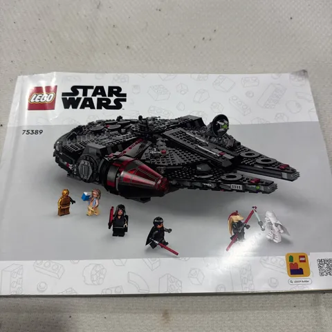 LEGO Star Wars 75389 The Dark Falcon Instruction Manual Book Booklet