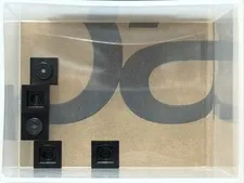LEGO Parts - Black Plate 1 x 1 - No 3024 - QTY 5