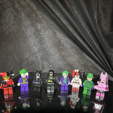 LEGO The LEGO Batman Movie Minifigure Lot Batman Joker Harley Quinn Catwoman