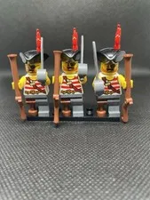 LEGO Pirate minifigure lot of 3