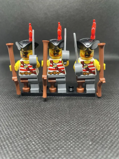LEGO Pirate minifigure lot of 3