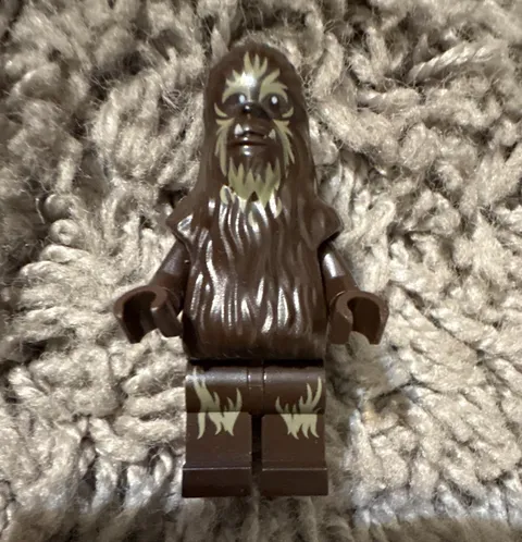LEGO Star Wars Chewbacca Brown Wookiee Minifigure Plastic Figure