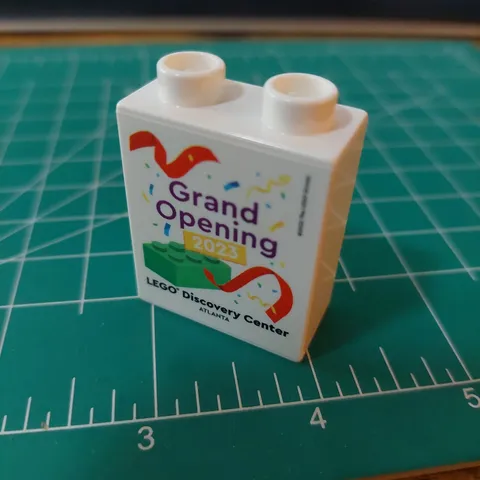 LEGO Discovery Center Atlanta 2023 Grand Opening DUPLO Brick