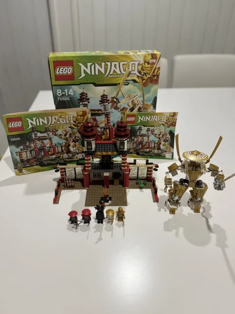 LEGO Ninjago 70505 Temple of Light – Complete w/ Box, Manuals & Golden Lloyd