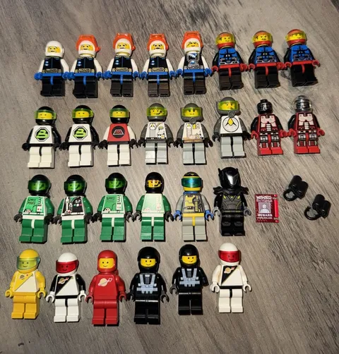LEGO Space Minifigures Lot | M-Tron, Unitron, Blacktron, Exploriens, Spyrius Etc