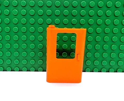 Lego 1 Orange 1x4x5 Train Door Frame - No glass  NEW