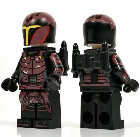 LEGO Star Wars Light Custom LC The Shadow Enforcer Rook Kast Minifigure NEW