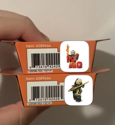 LEGO CMF Series 29 Bionicle Cosplayer and Mysterious Ronin Lot Lloyd NEW SEALED