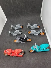 Lego Motorcycle with Some being Wind Up - LOT of 7 Authentic Lego Cycle bodies