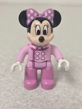 LEGO Duplo Disney Figure Minnie Mouse Pink Suit From set 10873 Free Shipping 