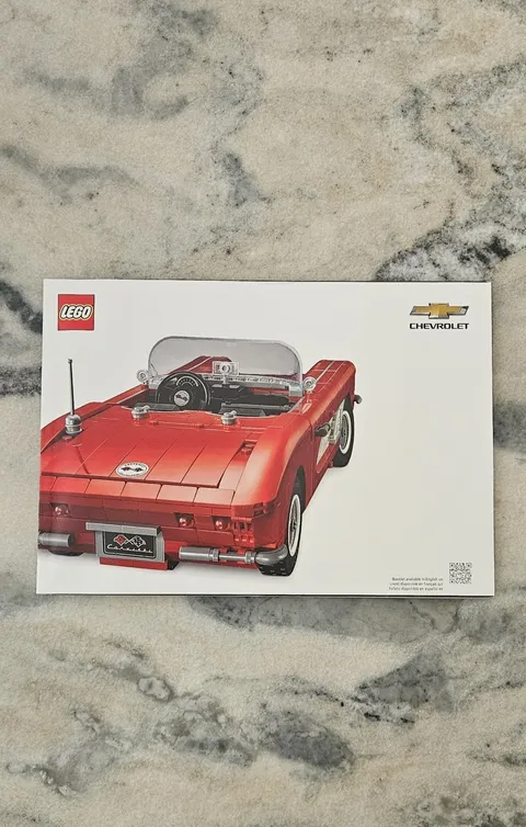 Lego 10321 Icons Corvette Instruction Manual Only