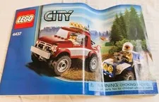 LEGO City 4437 Police Pursuit Complete Set w/ Manual No Box 2012 Retired