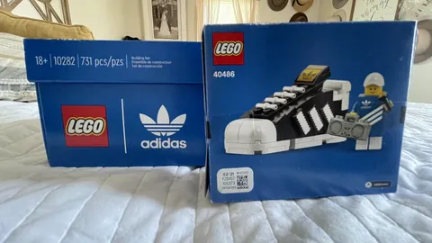Lego 10282 Adidas Originals Superstar New Factory Seal Retired plus smaller set