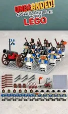 👑Medieval Royal Navy Expedition Soldiers Artillery Custom Set MiniFigure Figure