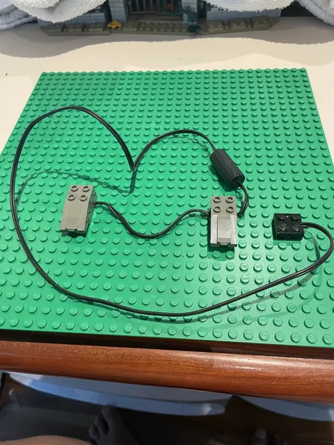 LEGO 9v Train Track REPAIRED Power Contact Wire 2x2x2/3 Bricks READ PLEASE