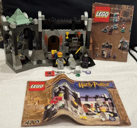 Lego 4705, Snape's Classroom Harry Potter minifigs Poster instructions Plz Read