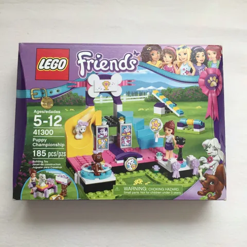 LEGO Friends Puppy Championship 41300 - New in Box 185 Piece Lego Set