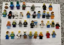 LEGO Figurines Assorted- Some Incomplete Parts