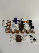 NEW LEGO Halloween lot - Skeleton Pumpkins Ghost Goomba Bat Spider Web Bones