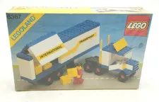 LEGO 6367 Truck MISB New Sealed Classic Town Cargo 6390 Vintage 80s 1980
