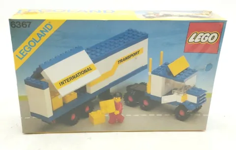 LEGO 6367 Truck MISB New Sealed Classic Town Cargo 6390 Vintage 80s 1980