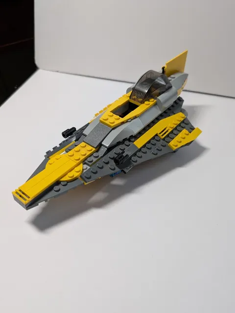 LEGO Star Wars Anakin's Jedi Starfighter 7669 100% Complete