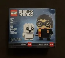DAMAGED BOX LEGO BrickHeadz Harry Potter & Hedwig 41615 Wizarding World Retired