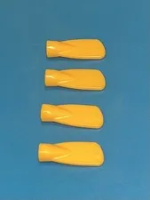 LEGO Piece 31990 (x4) Utensil Oar / Paddle Head Bright Light Orange Genuine Bulk