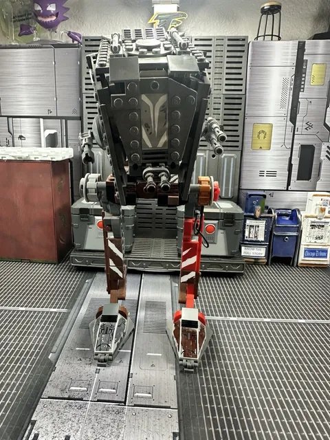 LEGO Star Wars: AT-ST Raider (75254) Incomplete Missing One Mini Figure Read Des