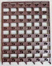 Lego Star Wars Grid TRAP GATE 1x12x16 Dark Brown from 75005 Star Wars Rancor Pit