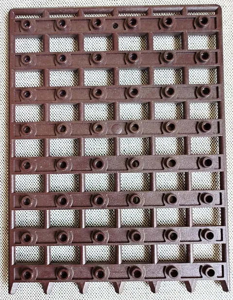 Lego Star Wars Grid TRAP GATE 1x12x16 Dark Brown from 75005 Star Wars Rancor Pit