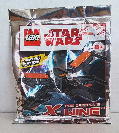 LEGO Star Wars Episode VII 911841 X-wing Mini Foil Pack NEW! SHELF WARE!