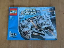 LEGO 4504 Vintage Star Wars Millennium Falcon 2004 Manual Only