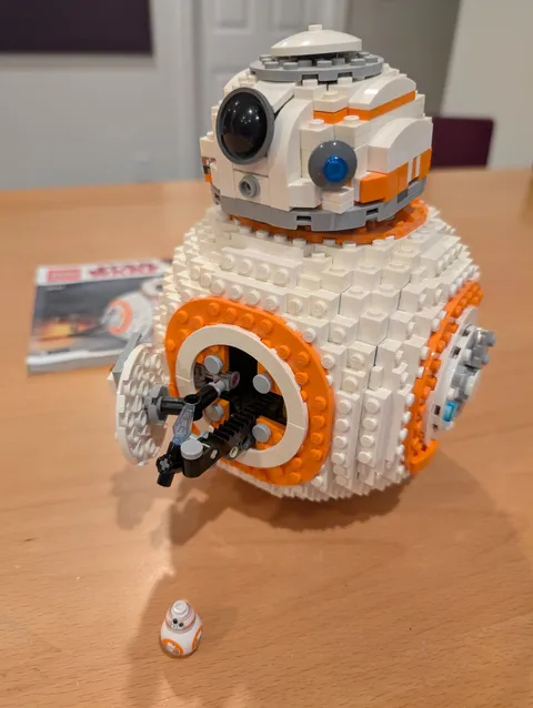 LEGO Star Wars: BB-8 (75187) Complete Robot, Minifigure, and instructions