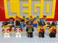 LEGO Minifigure PIRATES Captain Redbeard Ironhook Lot Set Bulk Sale