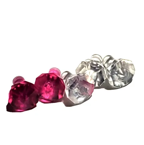 Lot Of 5 Lego Part 28556 30153 Rock 1x1 Jewel 24 Facet