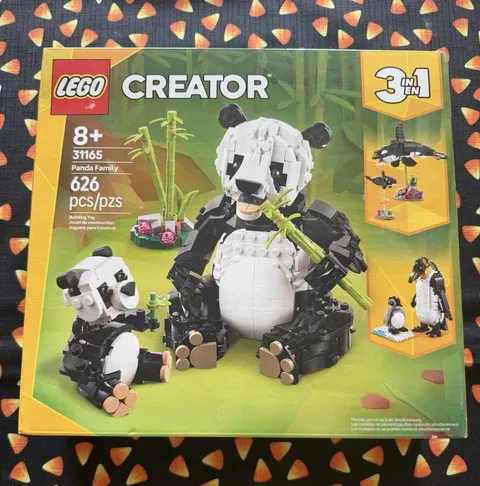 LEGO Creator 3 in 1 Panda Family 31165 Building Set 626 Pieces