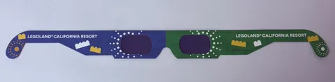 LegoLand Fireworks Glasses Lot Of 2 Limited 2026 CA Resort New