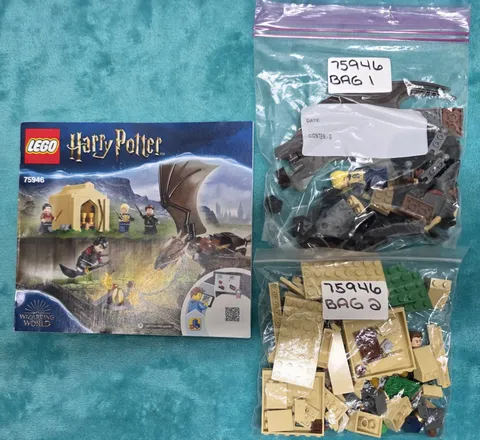 Lego Harry Potter 75946 Hungarian Horntail Triwizard Challenge COMPLETE   (T45