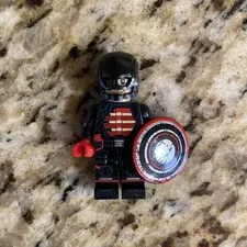 Lego Marvel US Agent Walker minifigure Custom Pad Printed