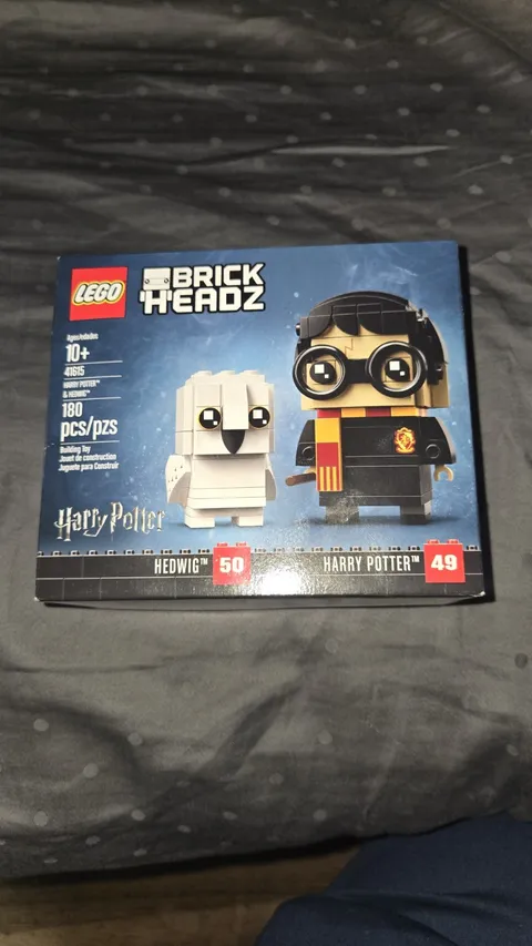 LEGO BRICKHEADZ: Harry Potter & Hedwig (41615) Factory Sealed NEW