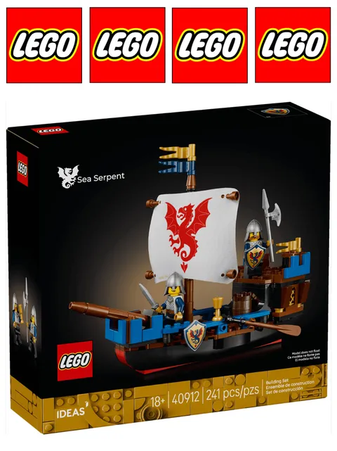 LEGO IDEAS GWP 40912 SEA SERPENT * NISB * CASTLE